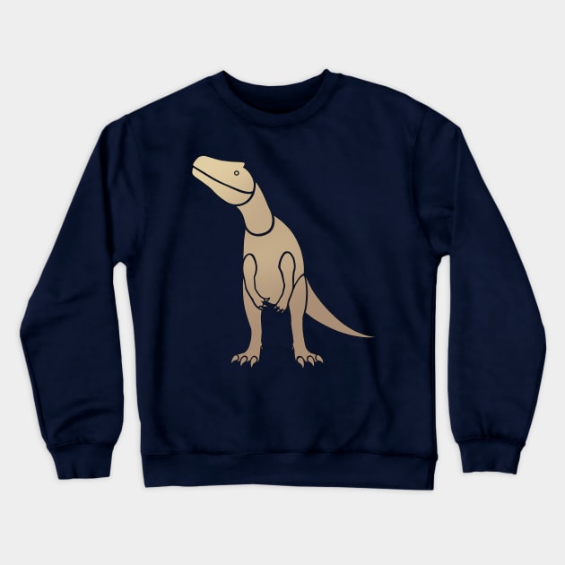 Allosaurus Crewneck Sweatshirt by JunkArtPal